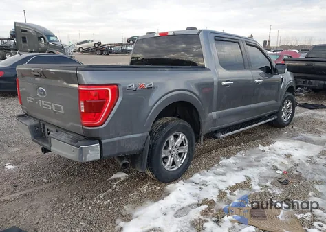 2021 Ford F-150 Xlt from USA, damaged, VIN 1FTFW1E5XMFB41454